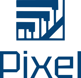 Pixel logo design