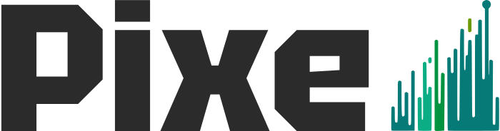 Pixel logo design