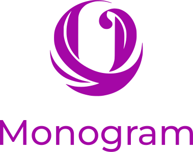 Monogram logo design