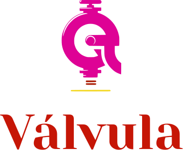 Válvula logo design