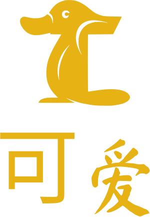 可爱 logo design