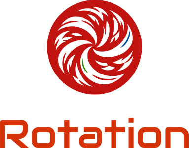 Rotation logo design