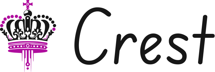 Crest logo design