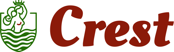 Crest logo design