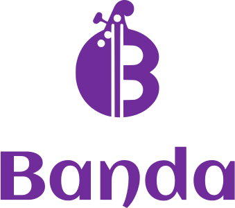 design de logotipo Banda