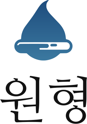 원형 로고 디자인