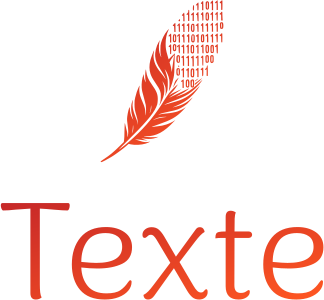 création de logo Texte