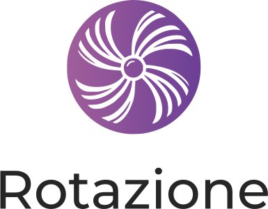 design del logo Rotazione