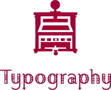 Typography logo design