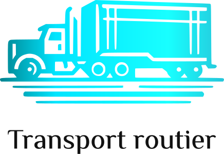 Transport routier logo design