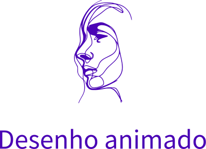 Desenho animado logo design