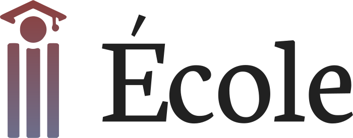 création de logo École