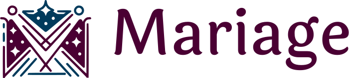 création de logo Mariage