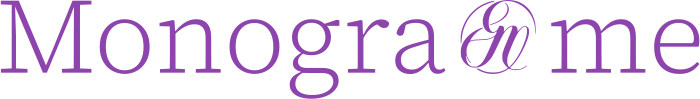 création de logo Monogramme