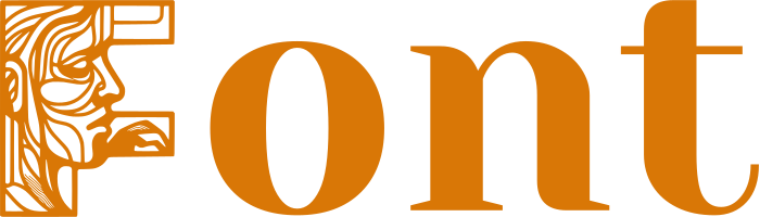 Font logo design