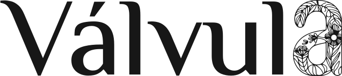 Válvula logo design