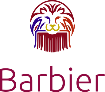 Barbier logo design