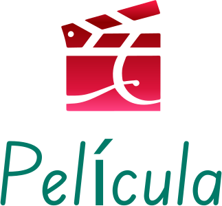 Película logo design