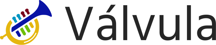 Válvula logo design