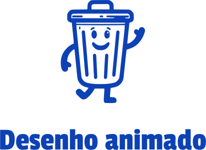 Desenho animado logo design