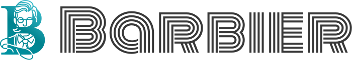Barbier logo design