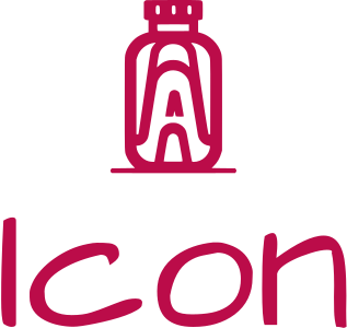 Icon logo design