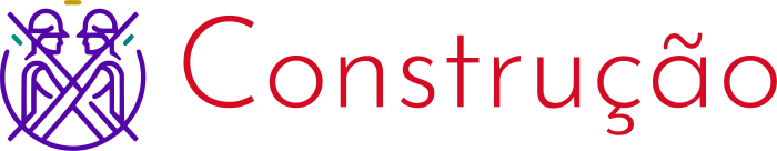 Construção logo design