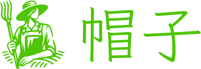 帽子 logo design