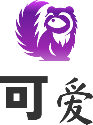 可爱 logo design