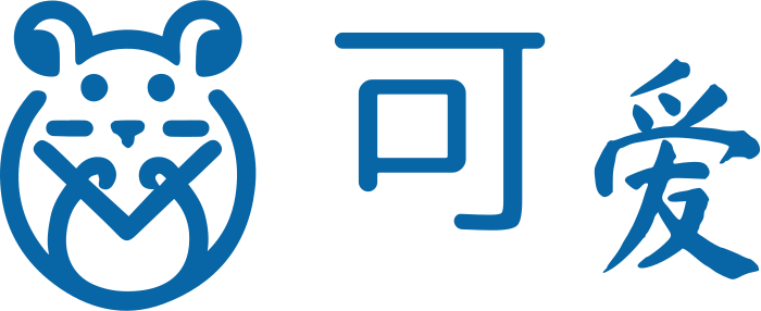 可爱 logo design