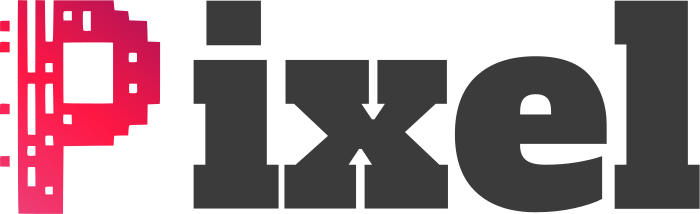 design de logotipo Pixel