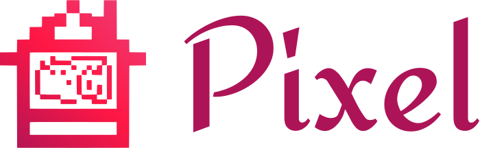 design de logotipo Pixel