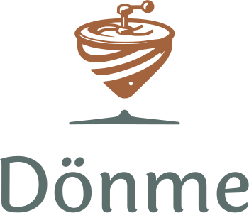 Dönme logo tasarımı