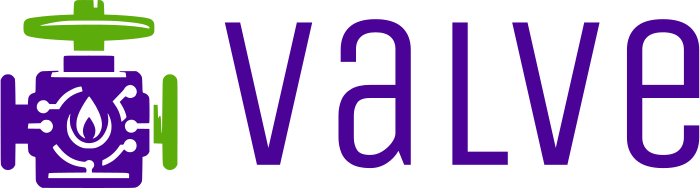 Valve logo design
