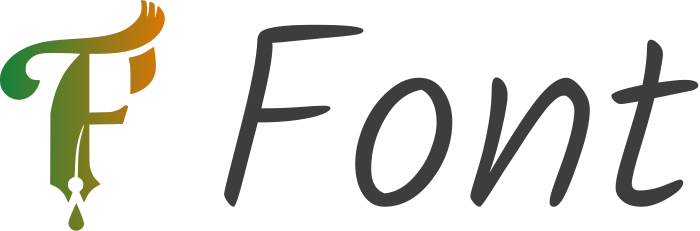 Font logo design