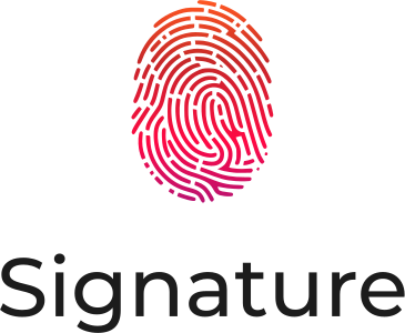 Signature logo design