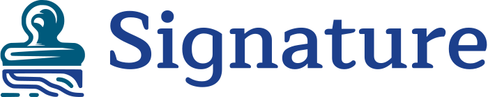Signature logo design