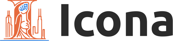 design del logo Icona