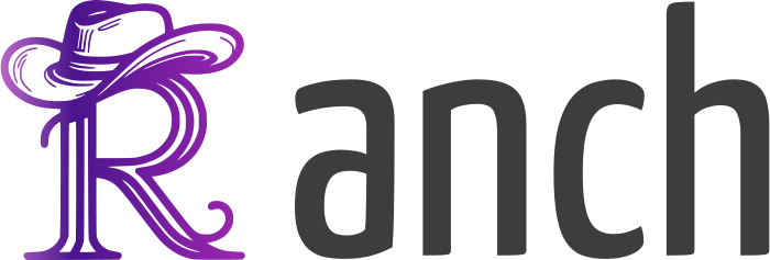 design del logo Ranch