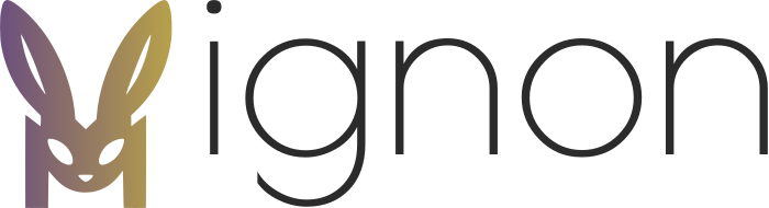création de logo Mignon