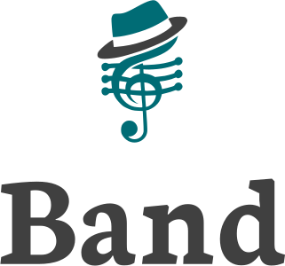 design del logo Band