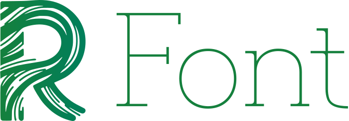 desain logo Font