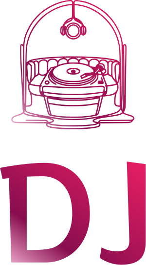 DJ logo design