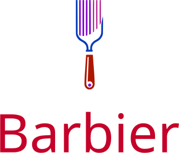 Barbier logo design