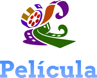 Película logo design