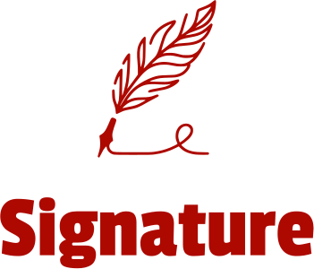 Signature logo design