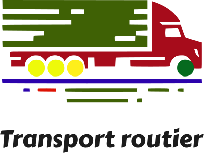 Transport routier logo design