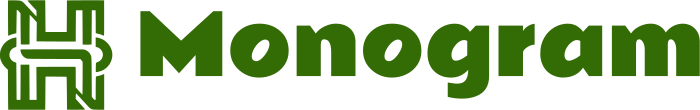 Monogram logo design