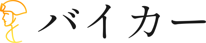 バイカー logo design