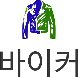 바이커 logo design